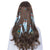 AlphaGal Bohemian Hippie Headband Dream Catcher Feather Headdress Fashion Peacock Feather Headbands Hair Accessories