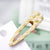 AlphaGal Bohemian Straw Pearl Metal Hair Pin Hair Clip Handmade Holiday Beach Barrettes Hair Accessories For Women