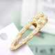 AlphaGal Bohemian Straw Pearl Metal Hair Pin Hair Clip Handmade Holiday Beach Barrettes Hair Accessories For Women