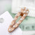 AlphaGal Bohemian Straw Pearl Metal Hair Pin Hair Clip Handmade Holiday Beach Barrettes Hair Accessories For Women