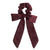 Haimeikang Chiffon Bow Long Hair Scrunchies Bow Women Hair Accessories Rubber Hair Rope Ponytail Holder Bows