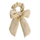 Haimeikang Chiffon Bow Long Hair Scrunchies Bow Women Hair Accessories Rubber Hair Rope Ponytail Holder Bows
