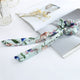 Haimeikang Chiffon Bow Long Hair Scrunchies Bow Women Hair Accessories Rubber Hair Rope Ponytail Holder Bows