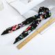Haimeikang Chiffon Bow Long Hair Scrunchies Bow Women Hair Accessories Rubber Hair Rope Ponytail Holder Bows