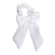 Haimeikang Chiffon Bow Long Hair Scrunchies Bow Women Hair Accessories Rubber Hair Rope Ponytail Holder Bows