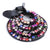 AlphaGal imeikang Colorful Rhinestone Bird Nest Claw for Women Girls Hair Claws Clips Horsetail Hairpin Headwear Hair Accessories