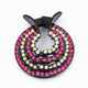 AlphaGal imeikang Colorful Rhinestone Bird Nest Claw for Women Girls Hair Claws Clips Horsetail Hairpin Headwear Hair Accessories
