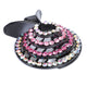 AlphaGal imeikang Colorful Rhinestone Bird Nest Claw for Women Girls Hair Claws Clips Horsetail Hairpin Headwear Hair Accessories