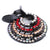 AlphaGal imeikang Colorful Rhinestone Bird Nest Claw for Women Girls Hair Claws Clips Horsetail Hairpin Headwear Hair Accessories