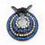 AlphaGal imeikang Colorful Rhinestone Bird Nest Claw for Women Girls Hair Claws Clips Horsetail Hairpin Headwear Hair Accessories