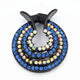 AlphaGal imeikang Colorful Rhinestone Bird Nest Claw for Women Girls Hair Claws Clips Horsetail Hairpin Headwear Hair Accessories