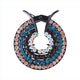 AlphaGal imeikang Colorful Rhinestone Bird Nest Claw for Women Girls Hair Claws Clips Horsetail Hairpin Headwear Hair Accessories