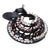 AlphaGal imeikang Colorful Rhinestone Bird Nest Claw for Women Girls Hair Claws Clips Horsetail Hairpin Headwear Hair Accessories