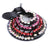 AlphaGal imeikang Colorful Rhinestone Bird Nest Claw for Women Girls Hair Claws Clips Horsetail Hairpin Headwear Hair Accessories