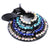 AlphaGal imeikang Colorful Rhinestone Bird Nest Claw for Women Girls Hair Claws Clips Horsetail Hairpin Headwear Hair Accessories
