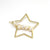 AlphaGal Fashion Women Girls Pearl Metal Circle Hair Clips Natural Metal Hairpins Barrettes Wedding Hair Clip Accessories