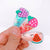 AlphaGal New Kids Hair Accessories Fruit Sequin Hairpins Barrettes For Children Safe Clip Girls Cute Cartoon Rainbow Hair Clip