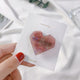 AlphaGal New Women Girls Acrylic Heart Shape Geometric Hair Clips Hairpins Barrettes Headbands Hair Styling Accessories