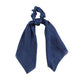 Haimeikang Spring Bow Scrunchie Women Hair Accessories Hair Ties Rubbon Rope Flower Print Elastic Hair Bands Long Head Scarf