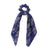 Haimeikang Spring Bow Scrunchie Women Hair Accessories Hair Ties Rubbon Rope Flower Print Elastic Hair Bands Long Head Scarf