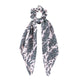Haimeikang Spring Bow Scrunchie Women Hair Accessories Hair Ties Rubbon Rope Flower Print Elastic Hair Bands Long Head Scarf