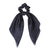 Haimeikang Spring Bow Scrunchie Women Hair Accessories Hair Ties Rubbon Rope Flower Print Elastic Hair Bands Long Head Scarf