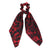 Haimeikang Spring Bow Scrunchie Women Hair Accessories Hair Ties Rubbon Rope Flower Print Elastic Hair Bands Long Head Scarf