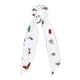 Haimeikang Spring Bow Scrunchie Women Hair Accessories Hair Ties Rubbon Rope Flower Print Elastic Hair Bands Long Head Scarf