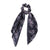 Haimeikang Spring Bow Scrunchie Women Hair Accessories Hair Ties Rubbon Rope Flower Print Elastic Hair Bands Long Head Scarf