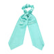 Haimeikang Spring Ponytail Scarf Elastic Hair Rope for Women Hair Bow Ties Scrunchies Hair Bands Flower Print Ribbon Hairbands