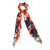 Haimeikang Spring Ponytail Scarf Elastic Hair Rope for Women Hair Bow Ties Scrunchies Hair Bands Flower Print Ribbon Hairbands