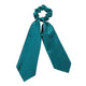 Haimeikang Spring Ponytail Scarf Elastic Hair Rope for Women Hair Bow Ties Scrunchies Hair Bands Flower Print Ribbon Hairbands