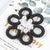 Headwear Big Imitation Pearl Hair Rope Holder Hairband for Women Girls Hair Ring Pearl Beads Crown Stretch Hair Band Accessories