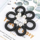 Headwear Big Imitation Pearl Hair Rope Holder Hairband for Women Girls Hair Ring Pearl Beads Crown Stretch Hair Band Accessories
