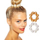 Headwear Big Imitation Pearl Hair Rope Holder Hairband for Women Girls Hair Ring Pearl Beads Crown Stretch Hair Band Accessories