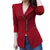 High Quality Autumn Spring Women's Blazer Elegant Office Work Blazers Fashion Lady Coat Suits Female Slim Jacket Suit Red Lining