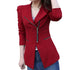 High Quality Autumn Spring Women's Blazer Elegant Office Work Blazers Fashion Lady Coat Suits Female Slim Jacket Suit Red Lining