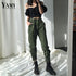 High waist pants camouflage loose joggers women army harem camo pants streetwear punk black cargo pants women capris trousers