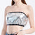 Holographic Metallic Color Strapless Crop Top Women Elastic Seamless Tube Top 2019 Summer Top Party Club Tank Top Bottoming Vest