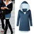 Hot Sale 2018 Hoodies Women  Long Sleeve Solid Sweatshirt Pullover Hooded Sudaderas Mujer Warm Women Tracksuit Streetwear WS&&40