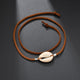 Hot Sale Handmade Natural Seashell Hand Knit Bracelet Shell Bracelets Women Accessories Beaded Strand women's  Bracelet Gift