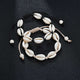 Hot Sale Handmade Natural Seashell Hand Knit Bracelet Shell Bracelets Women Accessories Beaded Strand women's  Bracelet Gift