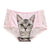 Hot Selling women's Underwear Cartoon 3D Cat Pattern Girl Lace women's Underwear Cute Underwear Ladies Underwear T2