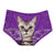 Hot Selling women's Underwear Cartoon 3D Cat Pattern Girl Lace women's Underwear Cute Underwear Ladies Underwear T2