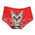 Hot Selling women's Underwear Cartoon 3D Cat Pattern Girl Lace women's Underwear Cute Underwear Ladies Underwear T2