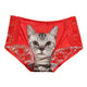 Hot Selling women's Underwear Cartoon 3D Cat Pattern Girl Lace women's Underwear Cute Underwear Ladies Underwear T2