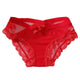 Hot Sexy Bow Net Yarn Lace Wrap Intimates Women Underwear Transparent Lingerie Panties Briefs culotte femme