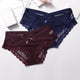 Hot Sexy Bow Net Yarn Lace Wrap Intimates Women Underwear Transparent Lingerie Panties Briefs culotte femme
