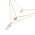 AlphaGal Hot sale Hexagonal Column Quartz Necklaces Pendants Fashion Natural Stone Bullet Pink Crystal Pendant Necklace For Women Jewelry