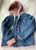 INITIALDREAM 2019 New Velvet Thick Denim Jacket Outerwear Hooded Single Breasted Winter Warm Women Denim Coat Casual Clothing